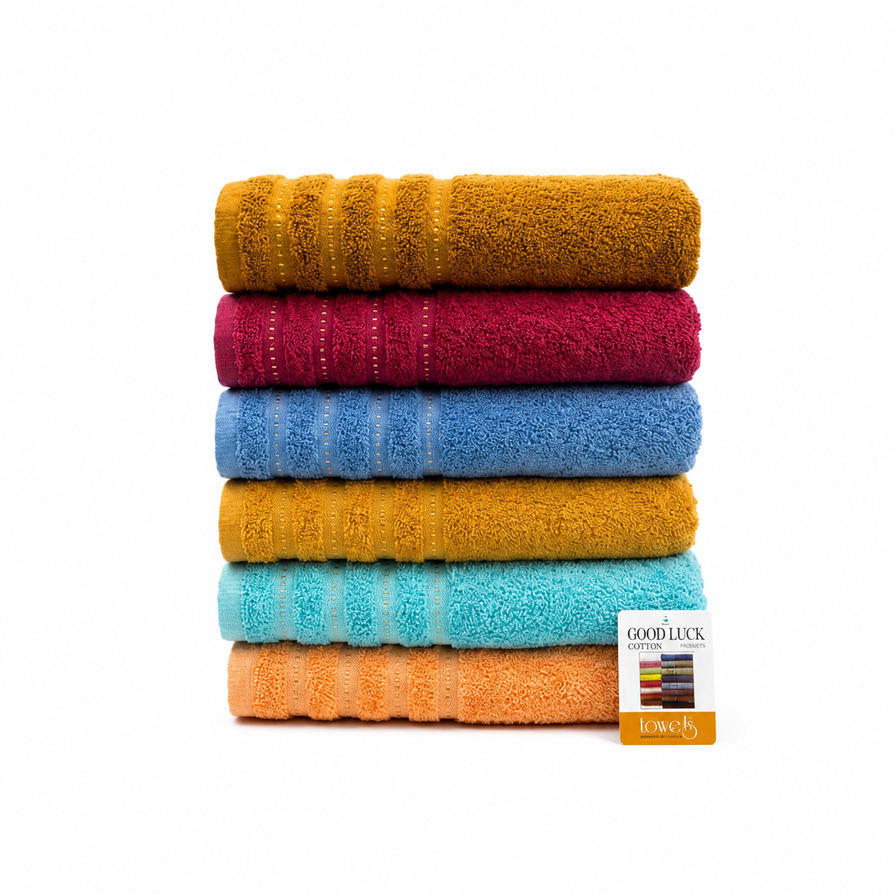 Premium 100% Cotton Bath Towel - Large Size 27x54 Inches - Ultra Absorbent & Soft