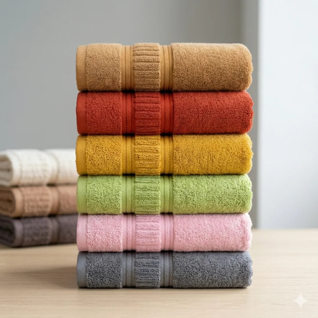 Premium Cotton Towels 3 Pc Bath Towels 27x54 | Free Shipping