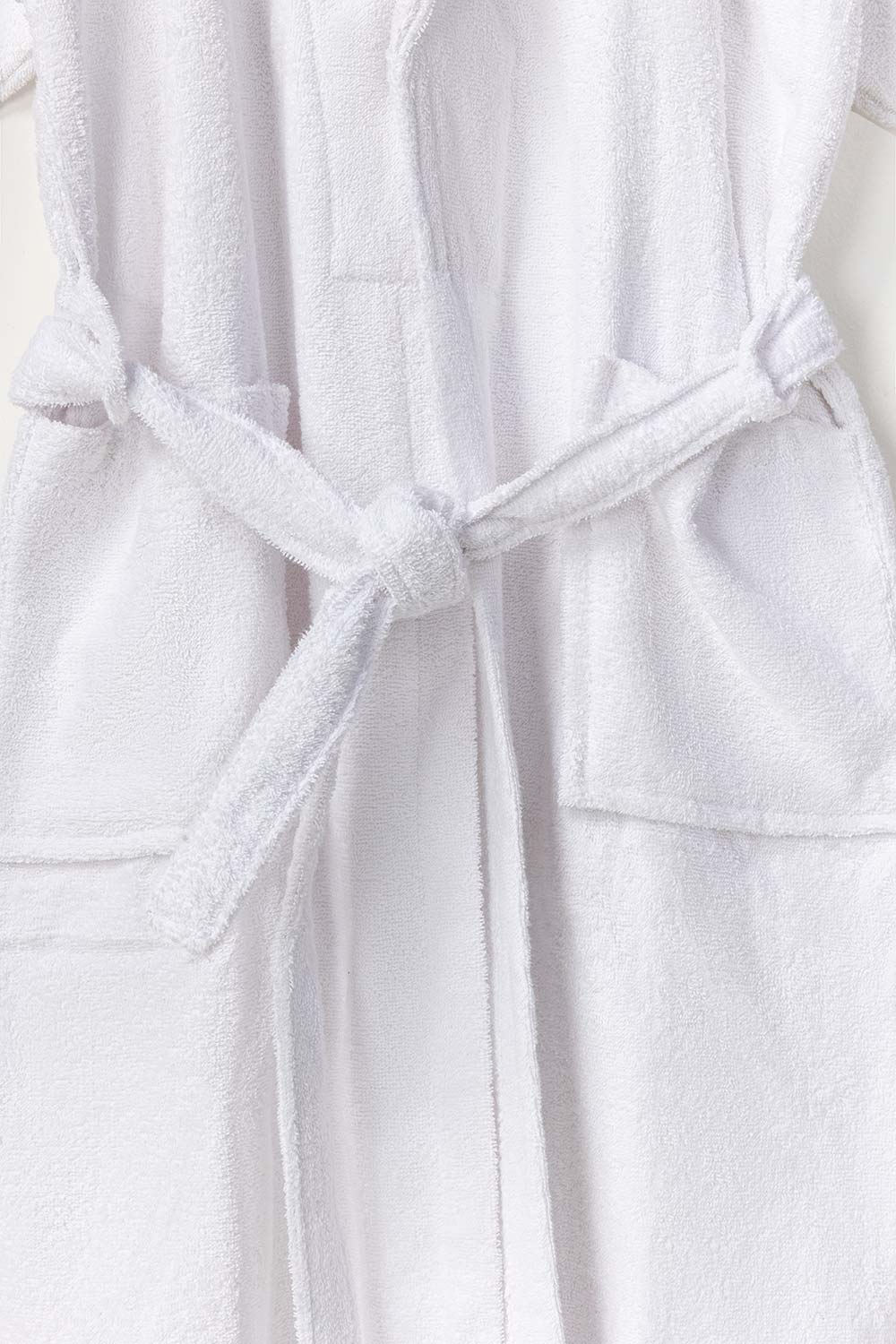 Velour & Cotton Bathrobe Men & Women 1 Pc