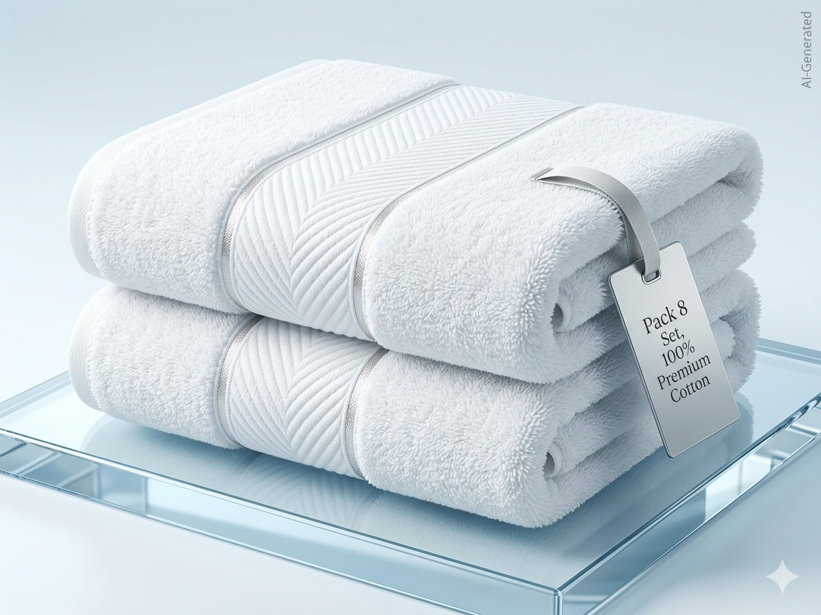Soft Bath Towel 27x54Inches (650 GSM)  100% Cotton Material  Luxury Bath Sheet Towels for Bathroom
