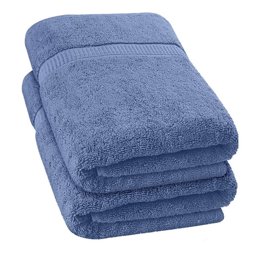 Pack of 2 Bath Towel Premium Cotton Luxury Bath Sheet 27 X 54 inches 100% Cotton