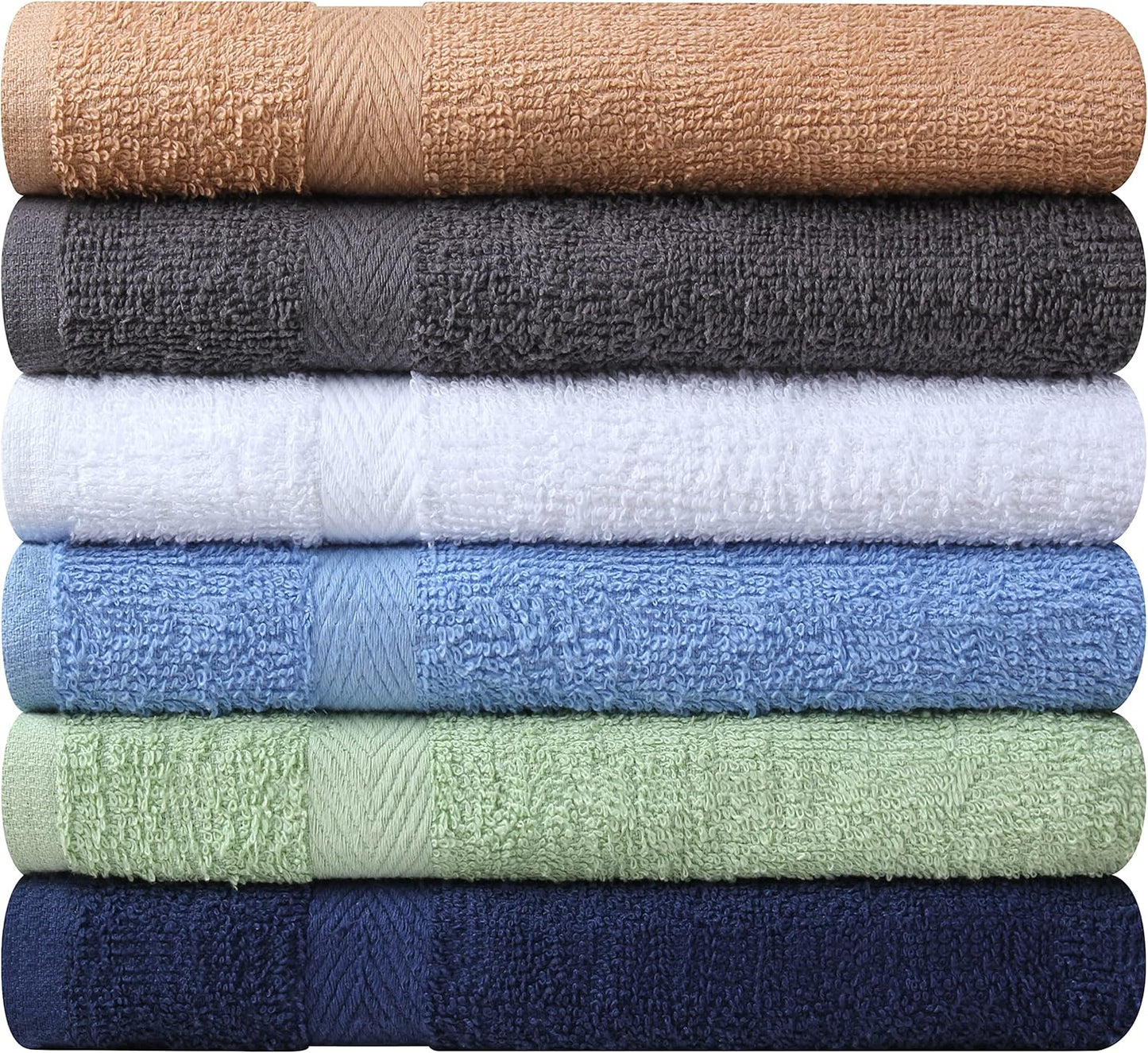 Soft Hand Towels 16x27 Inches  100% Cotton Material Towels for Bathroom