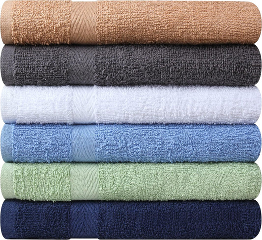 Soft Hand Towels 16x27 Inches  100% Cotton Material Towels for Bathroom