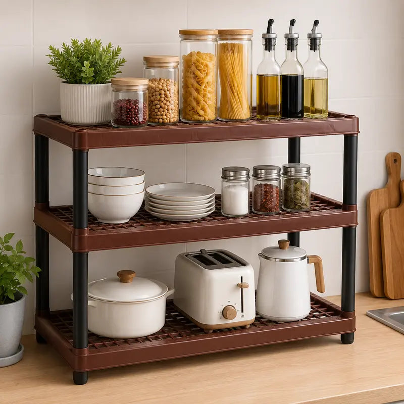 PLASTIC RACK MULTI PURPOSE 3 & 5 LAYERS