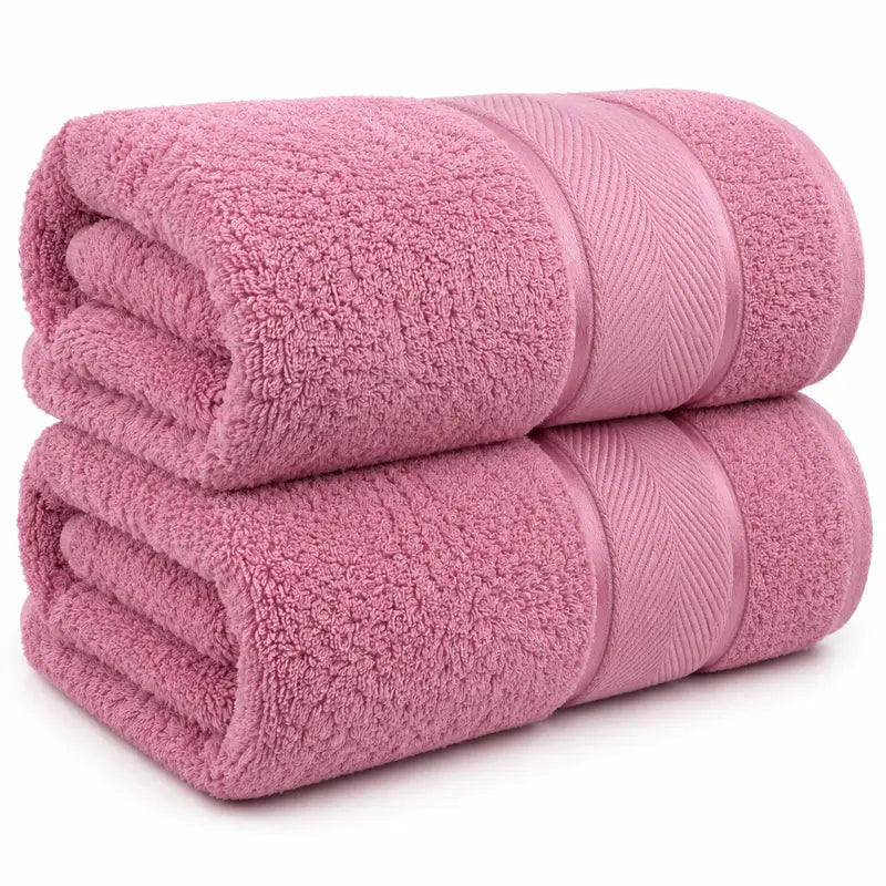 Soft Bath Towel 27x54Inches (650 GSM)  100% Cotton Material  Luxury Bath Sheet Towels for Bathroom