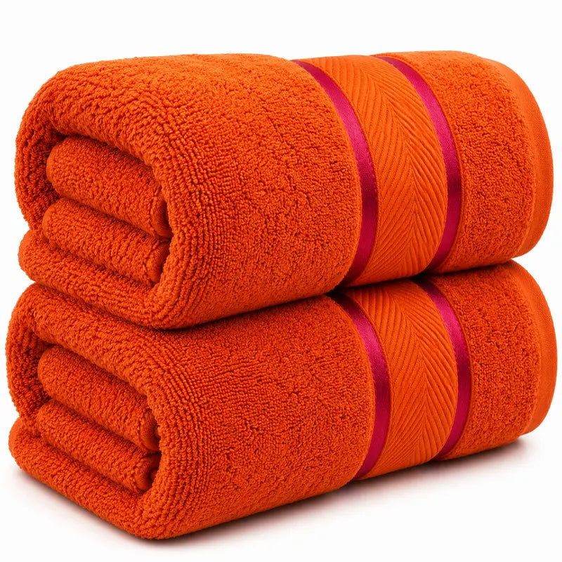 Soft Bath Towel 27x54Inches (650 GSM)  100% Cotton Material  Luxury Bath Sheet Towels for Bathroom