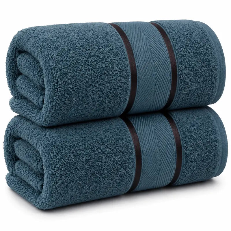 Soft Bath Towel 27x54Inches (650 GSM)  100% Cotton Material  Luxury Bath Sheet Towels for Bathroom