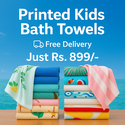 Printed Bath & Beach Towel - Bath Towel - Lilo and Stitch - Child - 70 x 140 cm - 100% Cotton