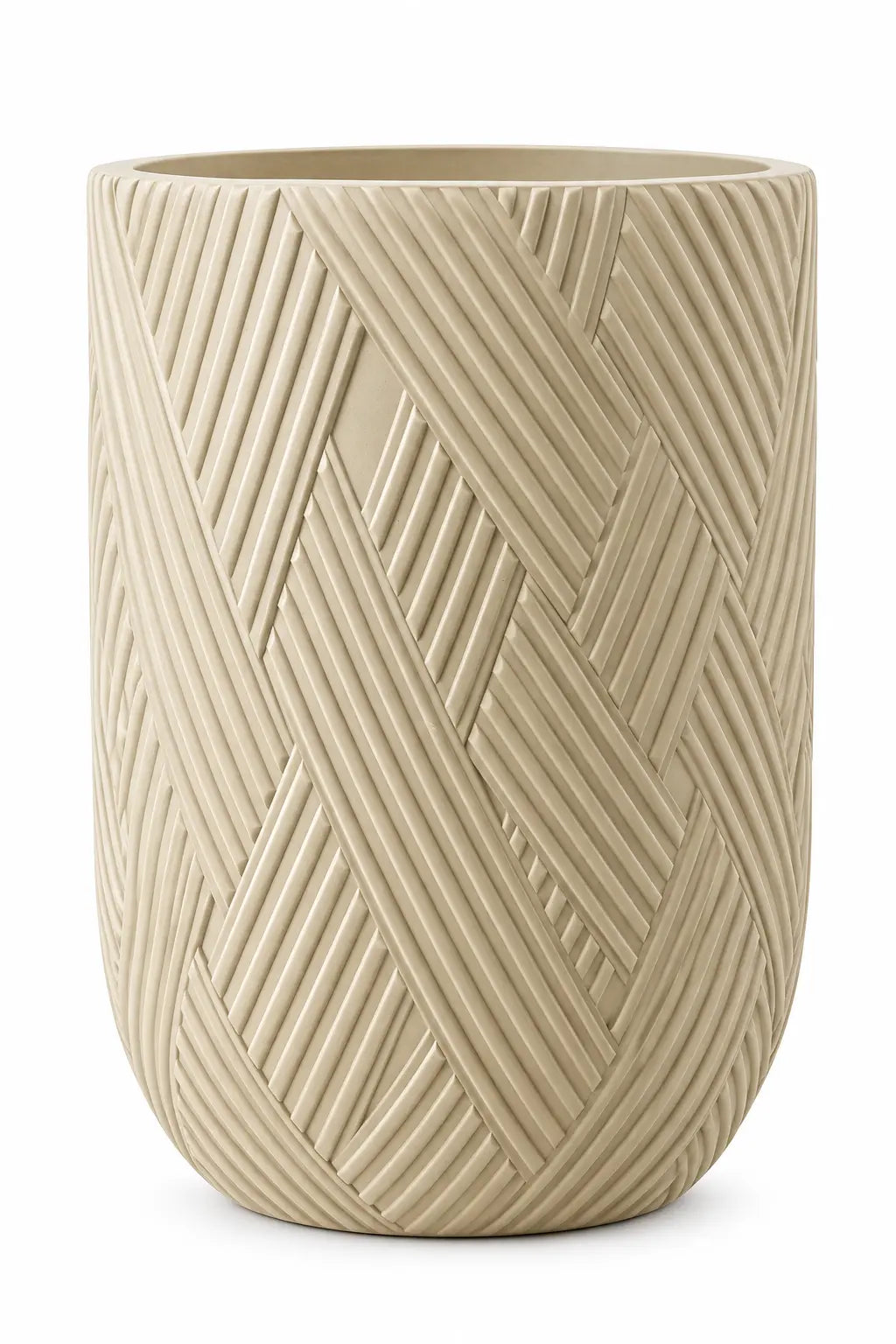 Extra Large Strong Fiber Decorative Pot