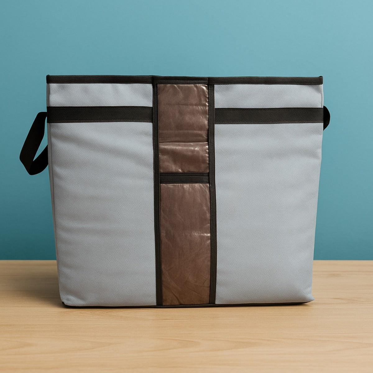 Printed Fabric Storage Bags (With Daisy Pattern)