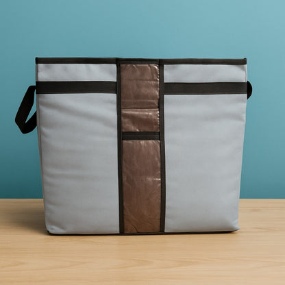 Printed Fabric Storage Bags (With Daisy Pattern)