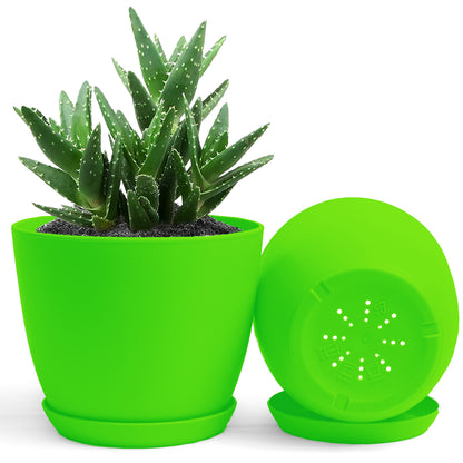 Extra Large Plant Pots, Drainage, Perfect for Indoor Planters - 12 Colours Available