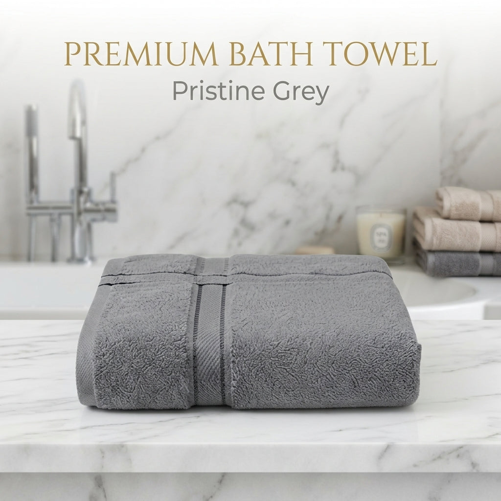 Stock Clearance Bath Towels Sale | Limited Stock Grey Colour