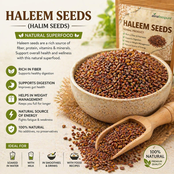 Garden Cress Seeds (Halim Seeds) ہالیوں