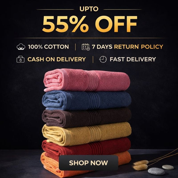 Softness Style Absorption Bath Towels 100% Cotton Material Towels for Bathroom