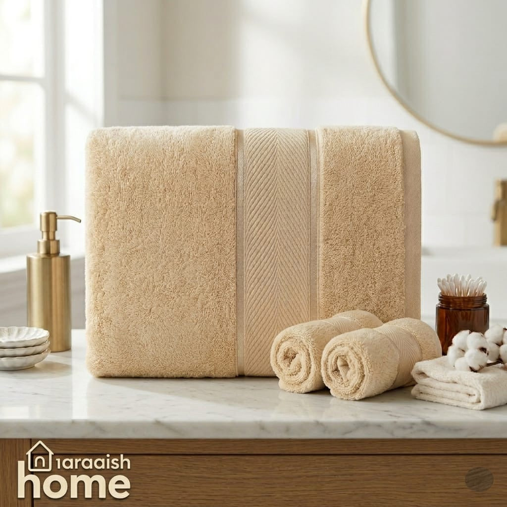 Soft Bath Towel 27x54Inches (650 GSM)  100% Cotton Material  Luxury Bath Sheet Towels for Bathroom