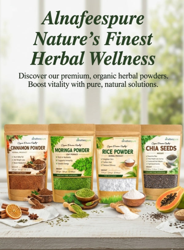 🌿 SUPERFOOD DUO – Basil Seeds | Chia Seeds | Flax Seeds