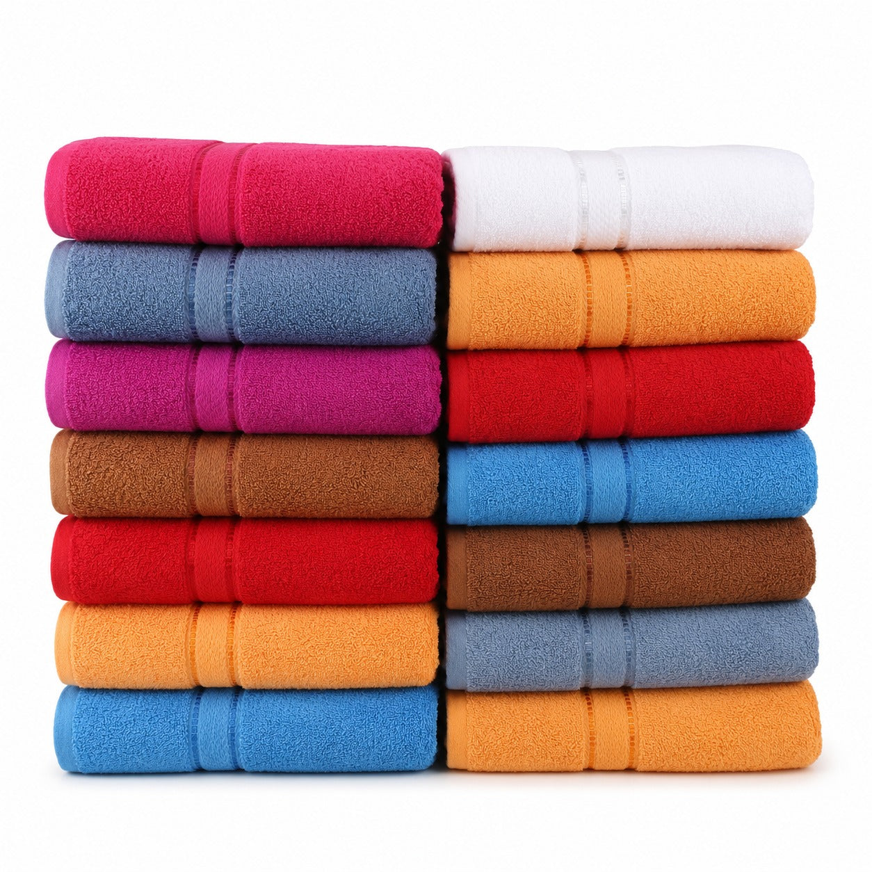 Buy 3 Bath Towels & Get 6 Face Towels FREE