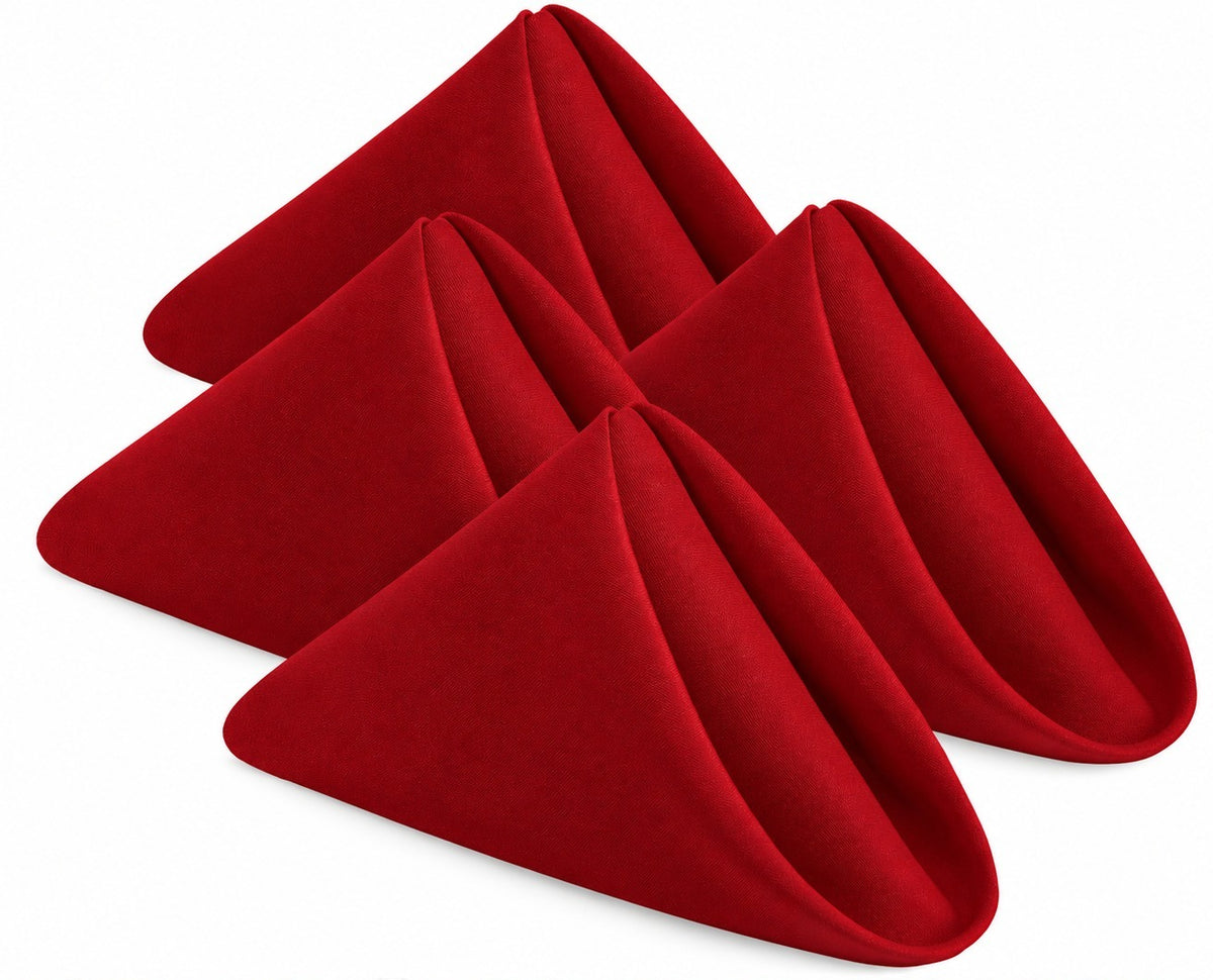 Cloth Napkins Set of 12, Cotton Enrich 18”x18” - Multi Color | Washable, Soft, Durable & Absorbent Everyday Napkins. For Home, hotel, Wedding...
