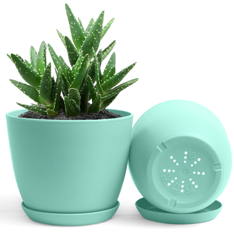 Extra Large Plant Pots, Drainage, Perfect for Indoor Planters - 12 Colours Available