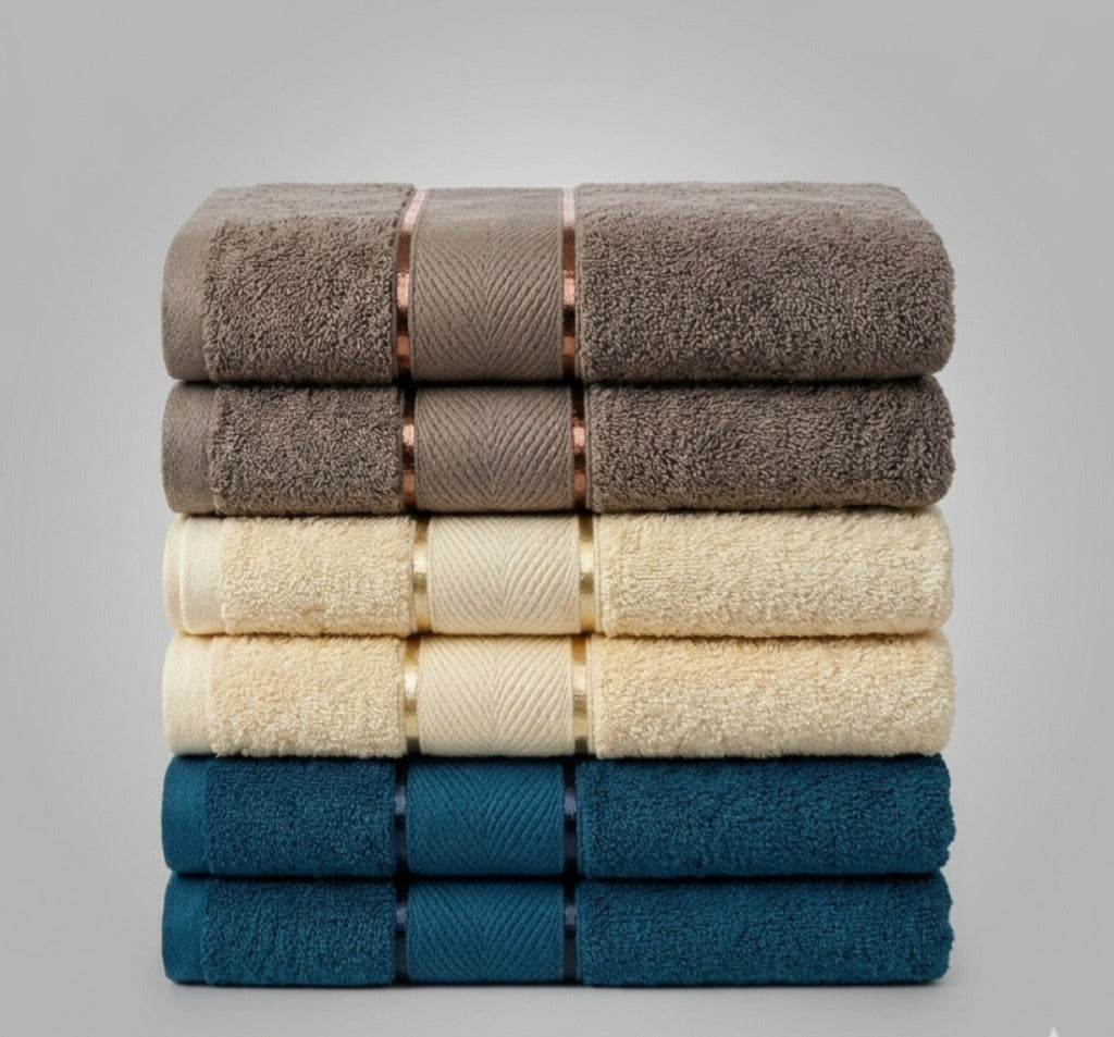 Soft Bath Towel 27x54Inches (650 GSM)  100% Cotton Material  Luxury Bath Sheet Towels for Bathroom