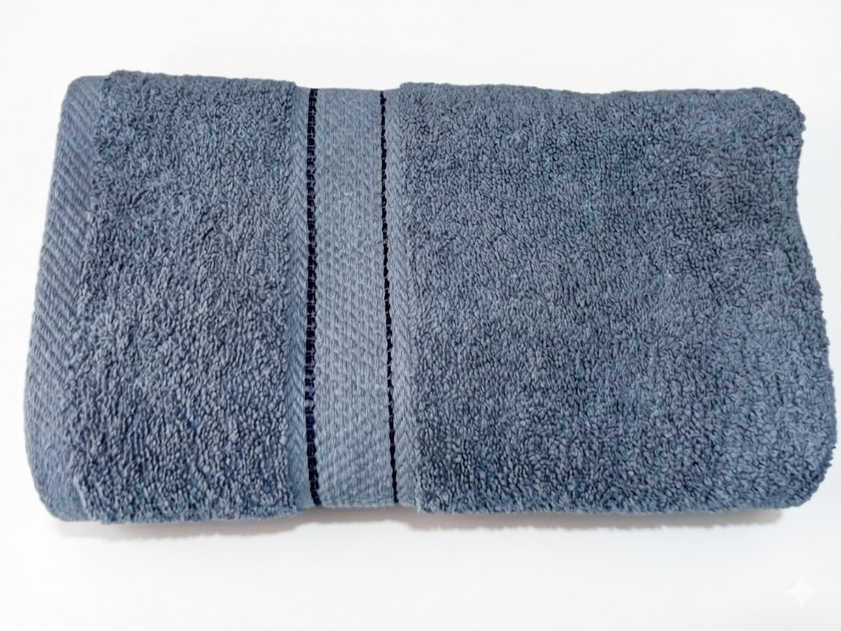 Extra Soft Premium Egyptian Cotton Bath Towel 27×54 – Highly Absorbent, Multicolor, Fine Fiber