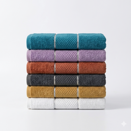 Soft Bath Towel 27x54Inches (650 GSM)  100% Cotton Material  Luxury Bath Sheet Towels for Bathroom