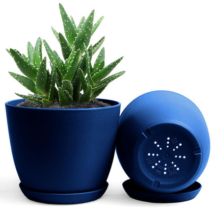 Extra Large Plant Pots, Drainage, Perfect for Indoor Planters - 12 Colours Available