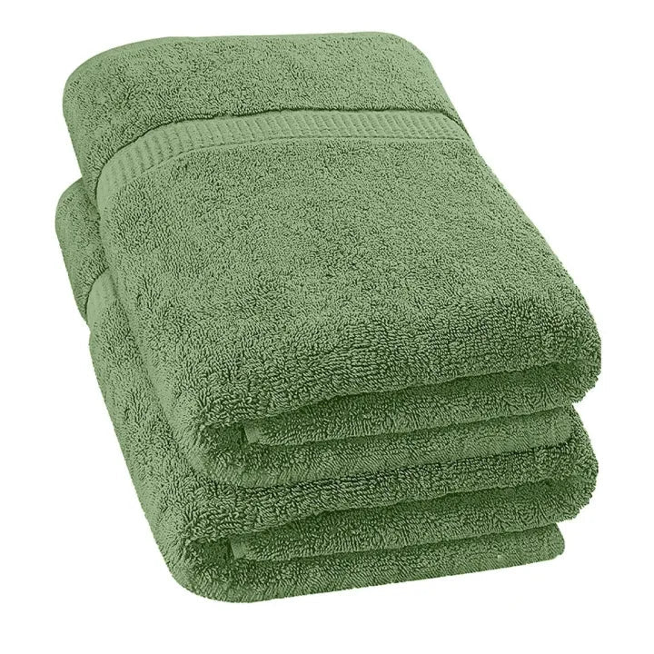 Pack of 2 Bath Towel Premium Cotton Luxury Bath Sheet 27 X 54 inches 100% Cotton